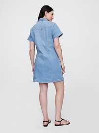 Western Mini Shirtdress