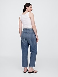 Low Rise SuperSoft Relaxed Straight Crop Jeans