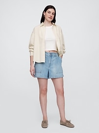 High Rise SuperSoft Utility Shorts
