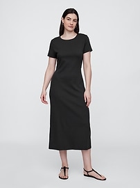 Cutout Maxi T-Shirt Dress