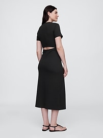 Cutout Maxi T-Shirt Dress