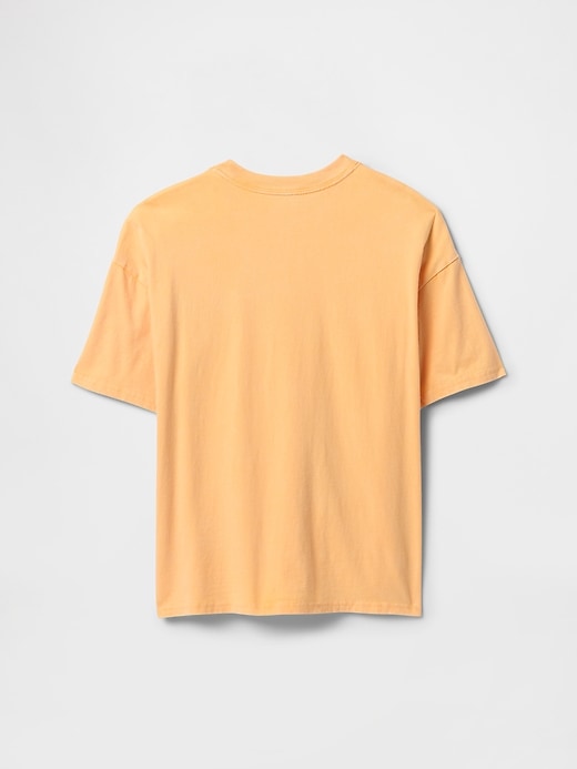 Image number 3 showing, Kids Relaxed Washed Crewneck T-Shirt