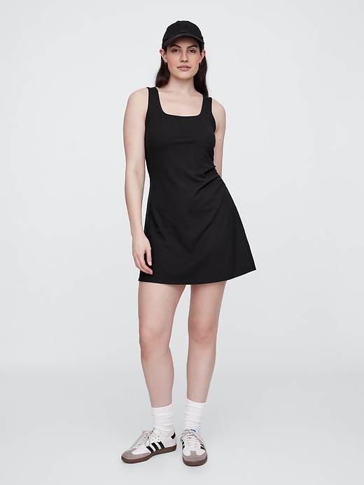 Image number 4 showing, GapFit Recycled Studio Ruched Dress