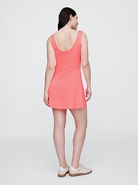 GapFit Recycled Studio Ruched Dress