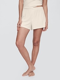 TENCEL™ Ribbed PJ Shorts