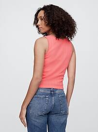 Pointelle Scoopneck Top
