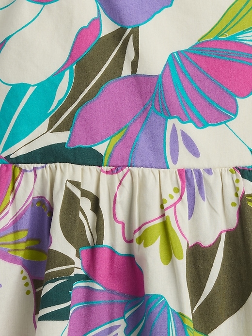 Image number 3 showing, Kids Poplin Midi Dress