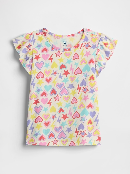 Image number 1 showing, babyGap Flutter Sleeve T-Shirt