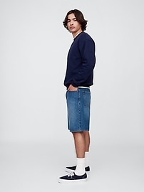 9" SuperSoft Loose Denim Shorts