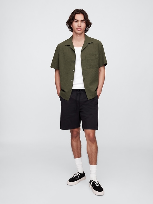 Image number 3 showing, Seersucker Shirt in Boxy Fit