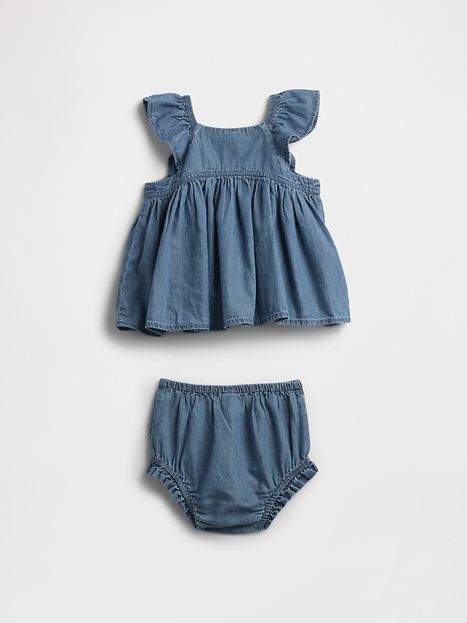 Baby Chambray Two-Piece Outfit Set