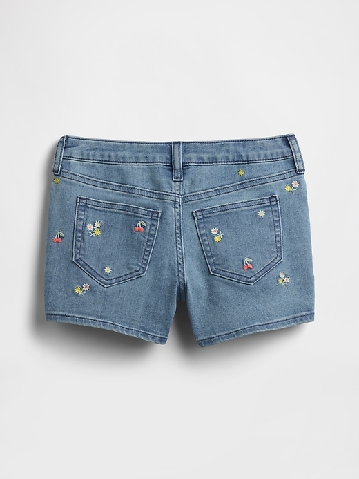 Image number 2 showing, Kids Mid Rise SuperStretch Denim Shorts