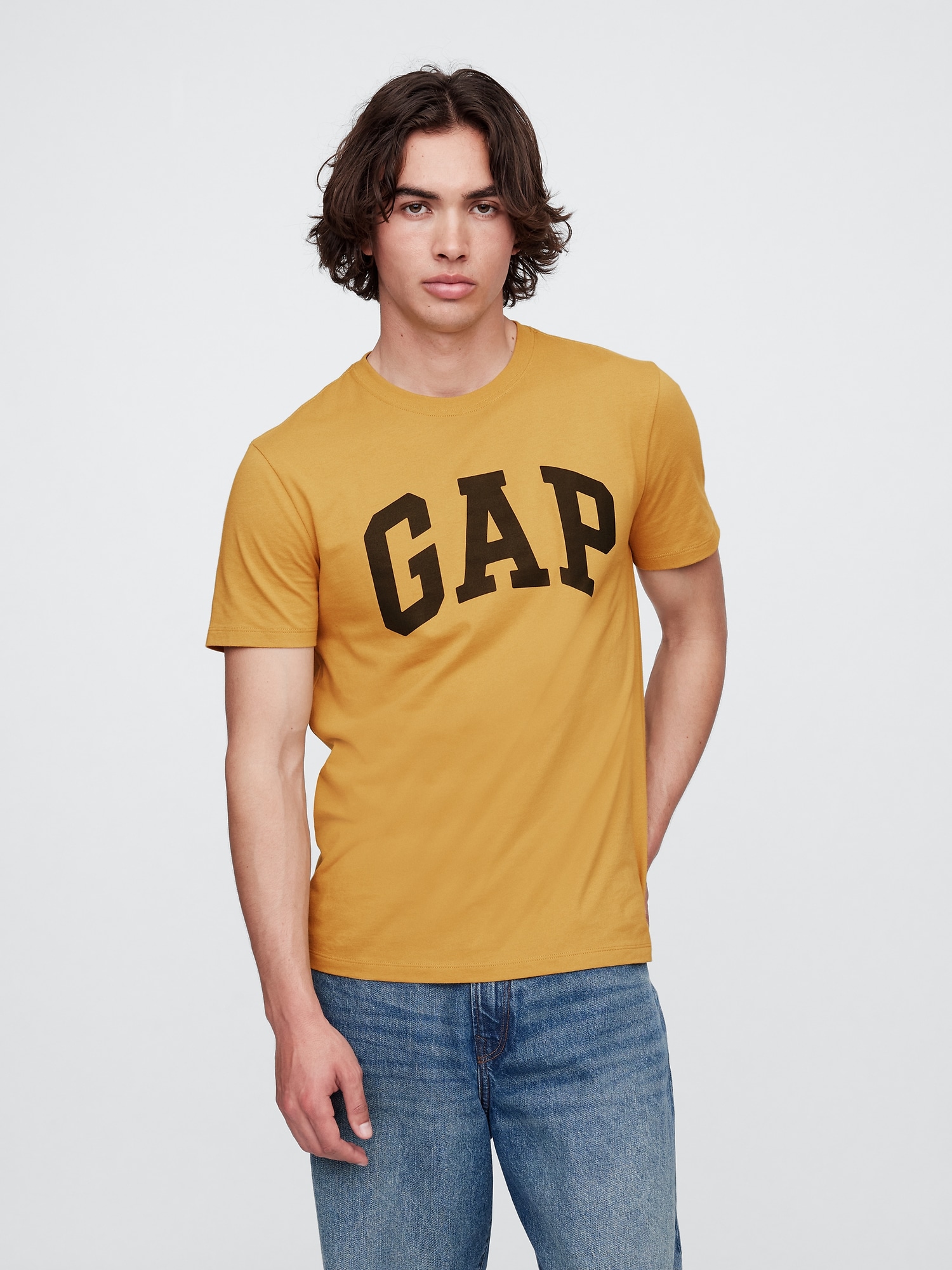 Everyday Soft Gap Logo T-Shirt - Yellow
