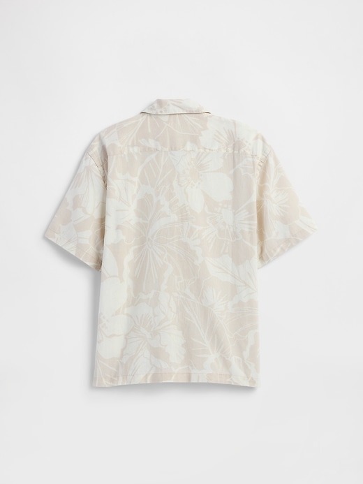 Image number 3 showing, Kids Relaxed Linen-Blend Vacay Shirt
