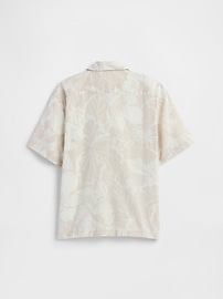 Kids Linen-Blend Vacay Shirt