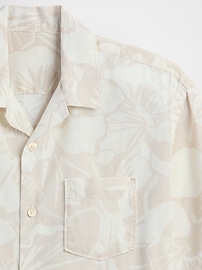 Kids Linen-Blend Vacay Shirt