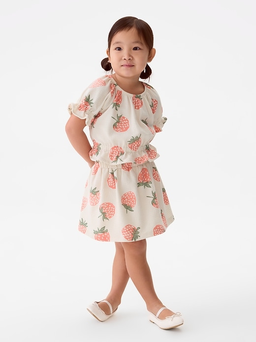 Image number 2 showing, babyGap Textured Skort Two-Piece Outfit Set