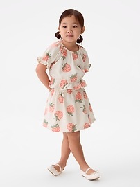 babyGap Textured Skort Two-Piece Outfit Set