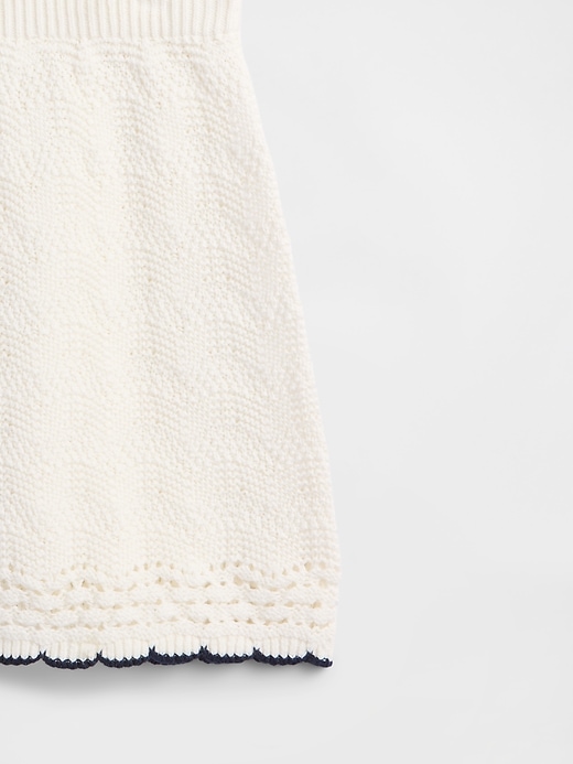 Image number 4 showing, Kids Crochet Skirt