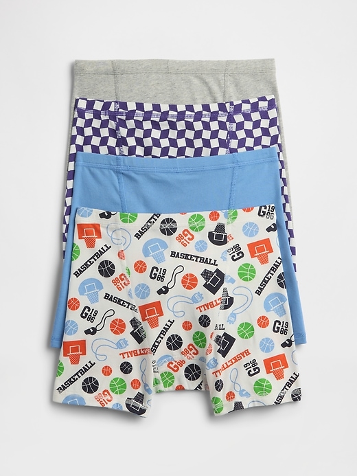 Image number 2 showing, Kids Boxer Briefs (4-Pack)