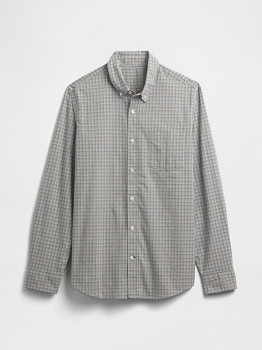 Image number 5 showing, Stretch Poplin Shirt in Standard Fit