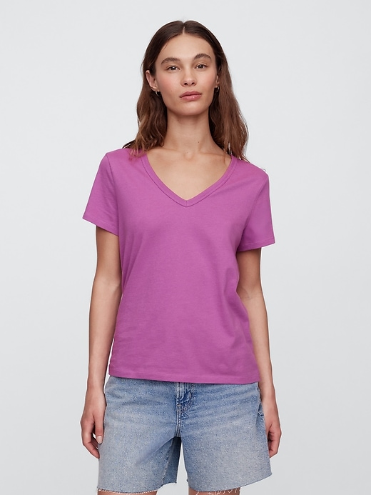 Image number 1 showing, Favorite V-Neck T-Shirt