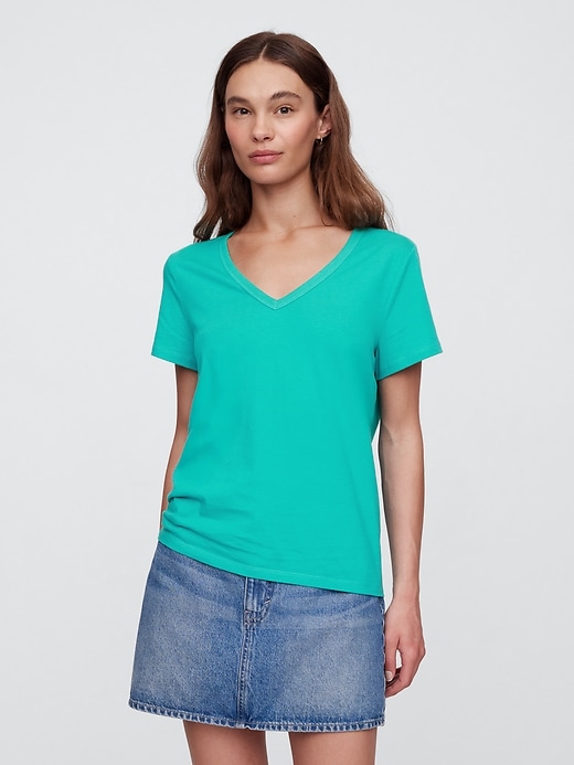 Image number 1 showing, Favorite V-Neck T-Shirt
