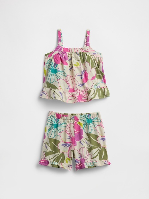 babyGap Linen-Blend Two-Piece Outfit Set