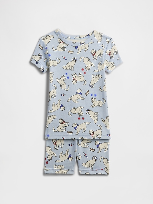 Image number 1 showing, babyGap 100% Organic Cotton Americana Dog PJ Set
