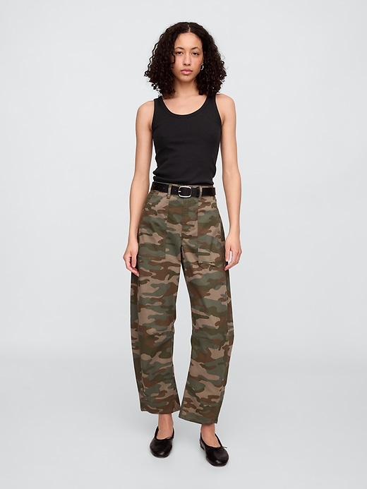 Image number 3 showing, Ribbed Scoopneck Tank Top
