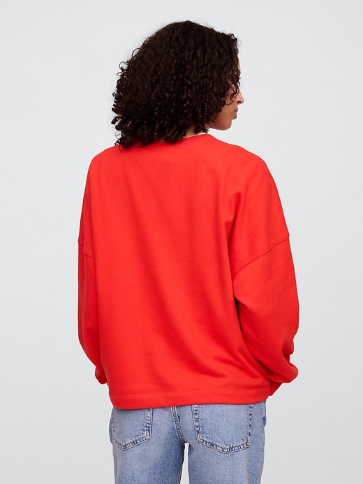 Image number 2 showing, Oversized Gap Graphic Sweatshirt