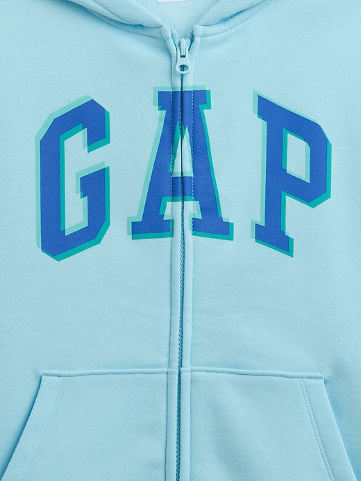 Image number 3 showing, Kids Relaxed Gap Logo Zip Hoodie
