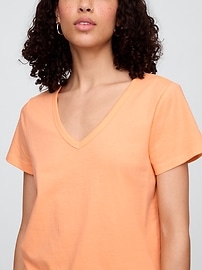 Favorite Stripe V-Neck T-Shirt