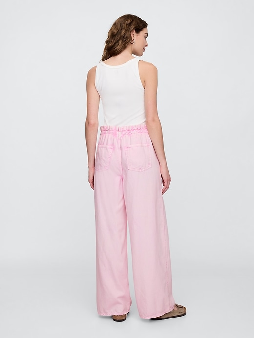 Image number 4 showing, High Rise SuperLight Pull-On Baggy Jeans