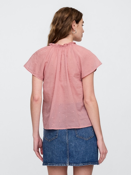 Image number 2 showing, Relaxed Splitneck Top