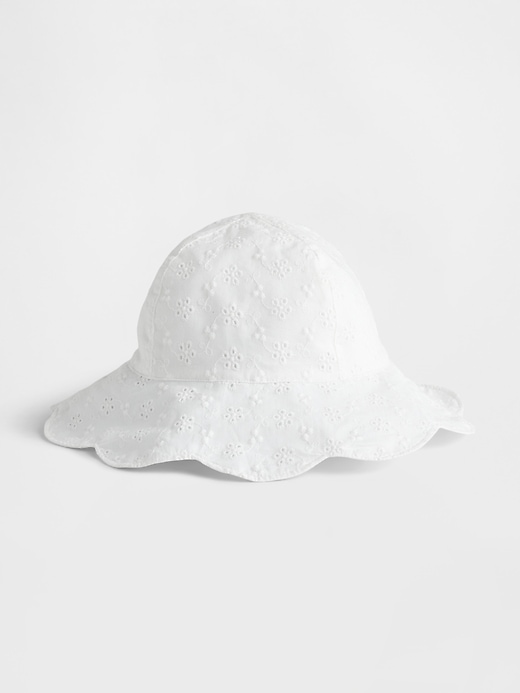 View large product image 1 of 1. Baby Eyelet Bucket Hat
