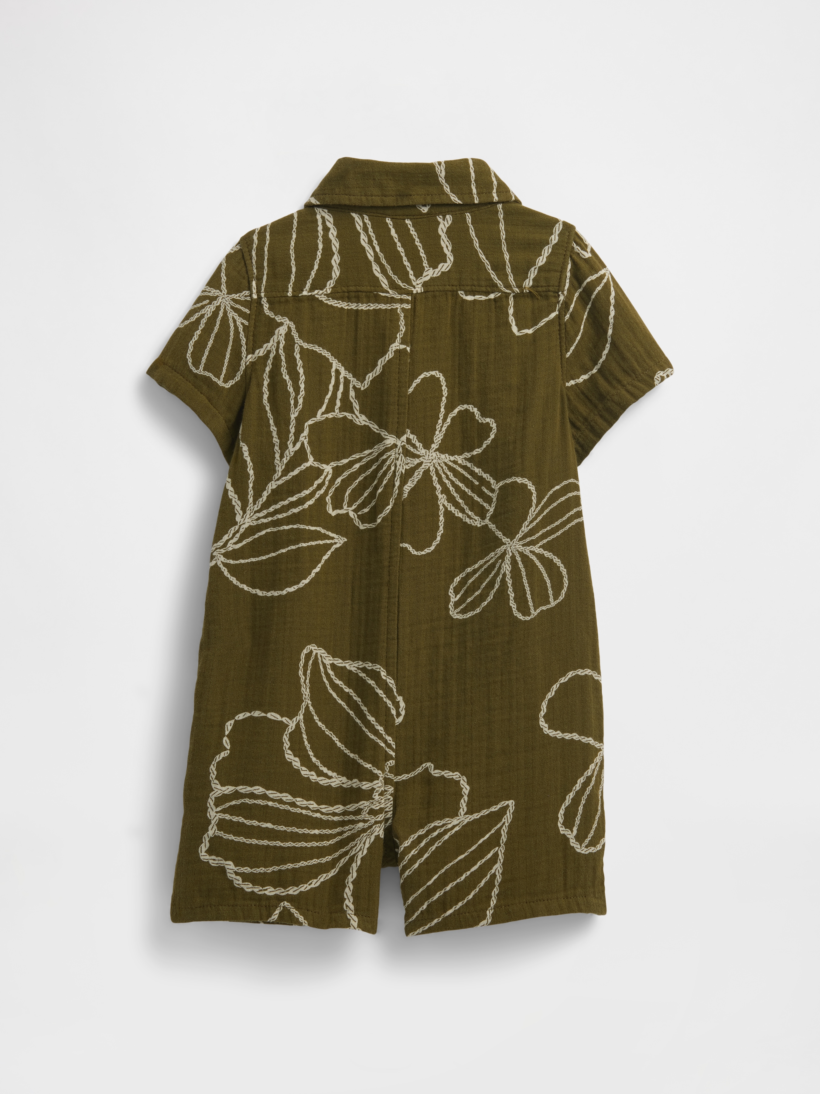 Baby Gauze Romper | Gap Factory