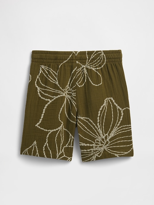 Image number 2 showing, babyGap Pull-On Print Gauze Shorts