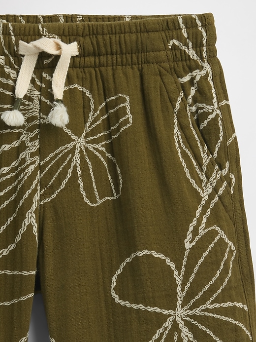 Image number 3 showing, babyGap Pull-On Print Gauze Shorts