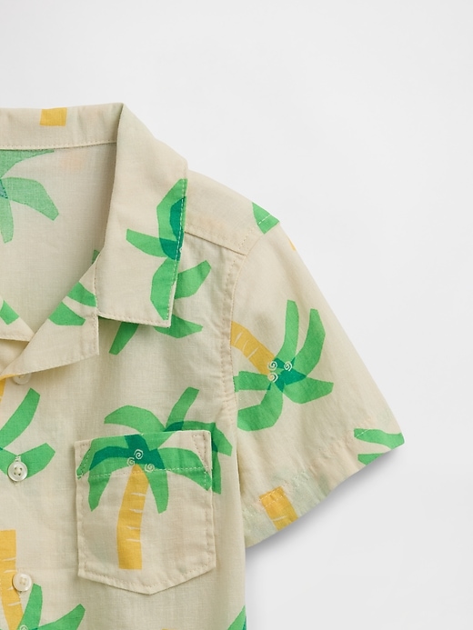 Image number 3 showing, babyGap Linen-Blend Vacay Shirt