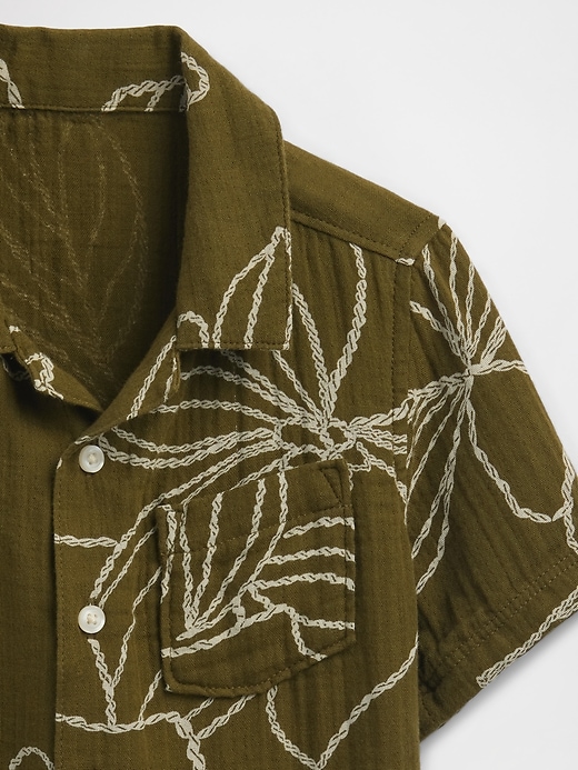 Image number 3 showing, babyGap Gauze Vacay Shirt