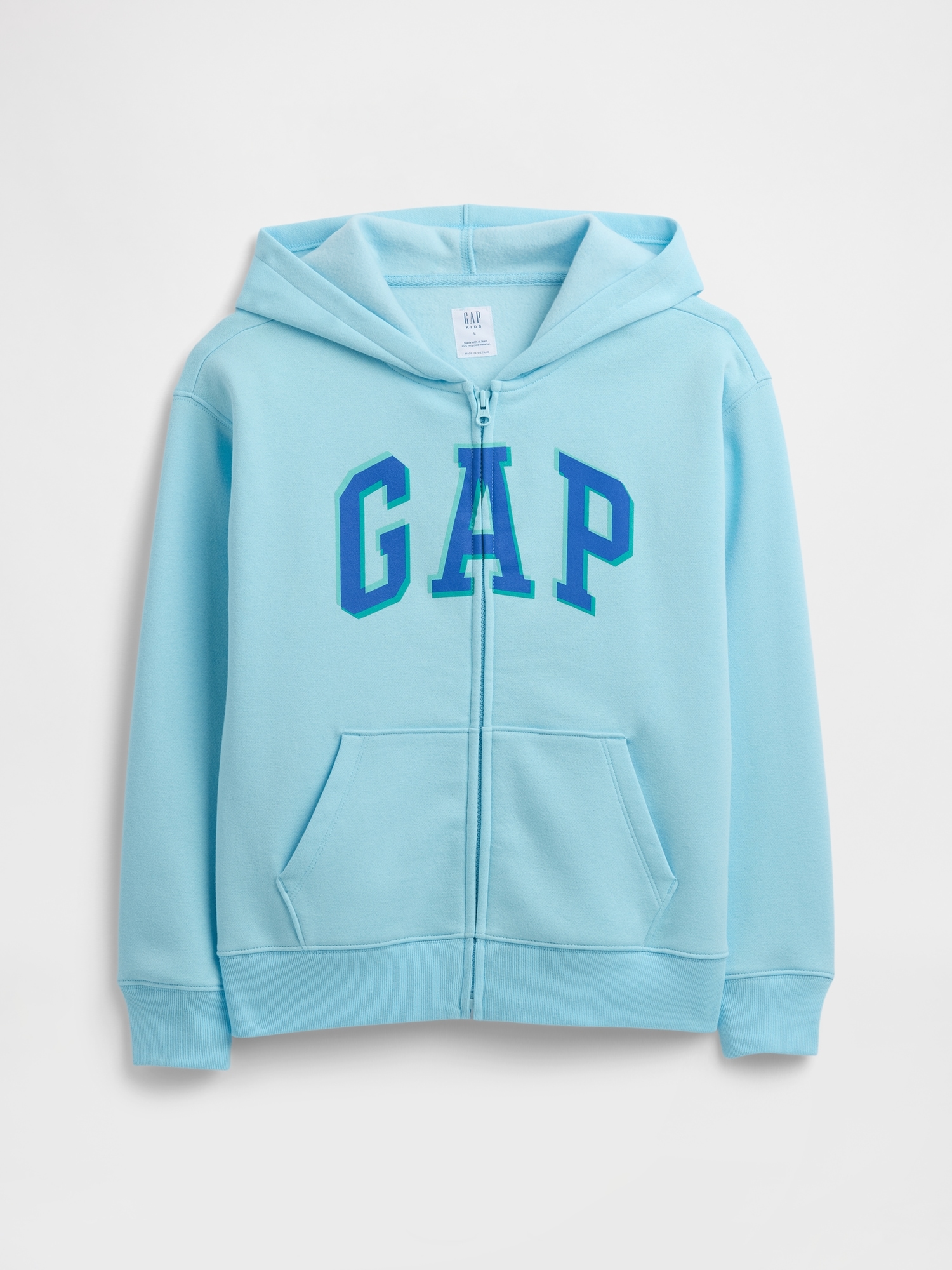 Kids Relaxed Gap Logo Zip Hoodie