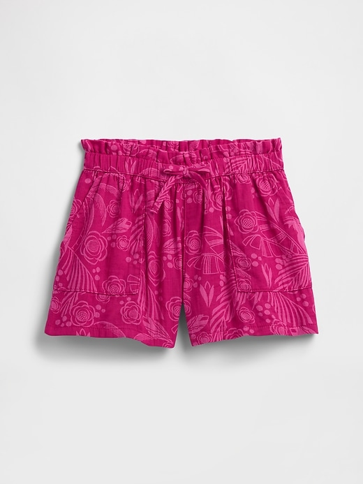 Image number 1 showing, Kids Pull-On Loose Gauze Shorts