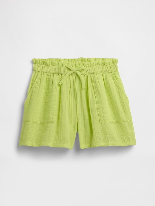 Image number 1 showing, Kids Pull-On Loose Gauze Shorts