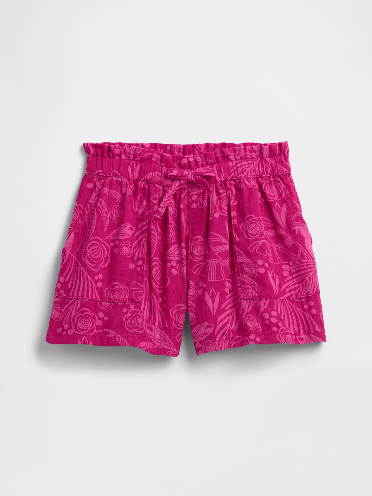 Kids Pull-On Loose Gauze Shorts