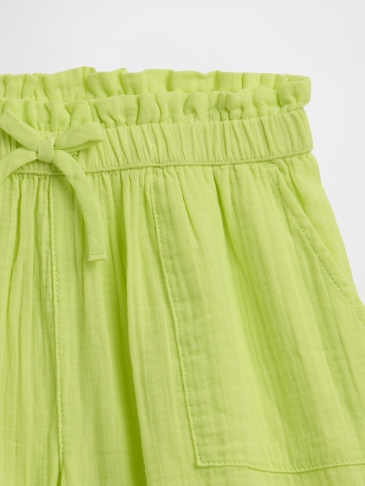 Image number 3 showing, Kids Pull-On Loose Gauze Shorts