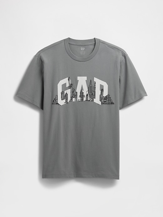 Image number 5 showing, Everyday Soft Relaxed Gap NYC Graphic T-Shirt