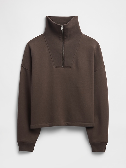 Image number 5 showing, Oversized Quarter-Zip Sweatshirt