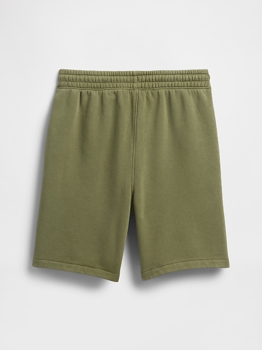 Image number 2 showing, Kids Washed-Fleece Pull-On Shorts