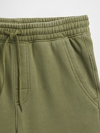 Kids Washed-Fleece Pull-On Shorts